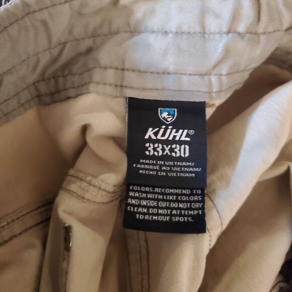 Kuhl Men's Revolvr Pants Size 33x30 Vintage Patina Dye Brown - Picture 14 of 16